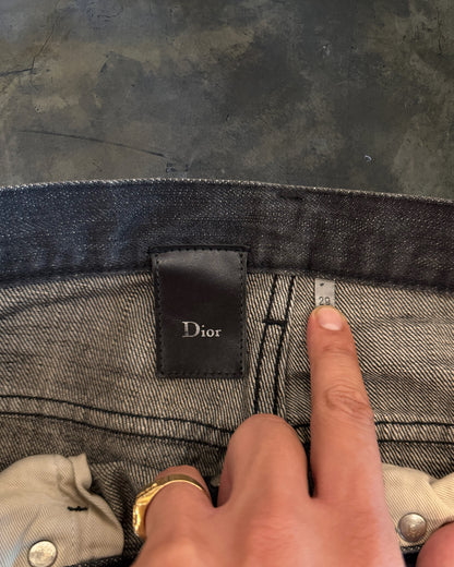 DIOR HOMME AW2007 CLAWMARK DENIM