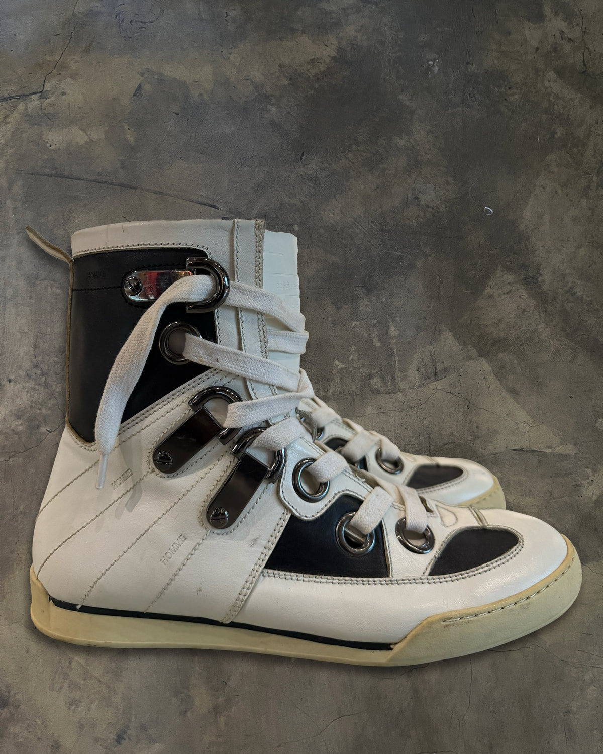 DIOR HOMME SS2009 B92 HIGH TOP SNEAKERS