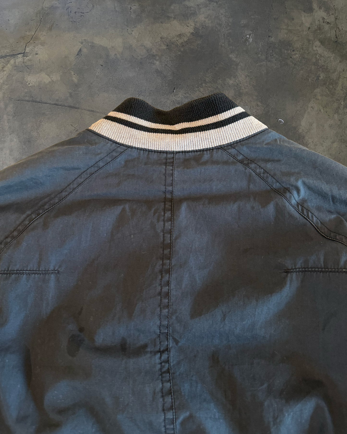 DIOR HOMME SS2010 NAVY BEE BOMBER