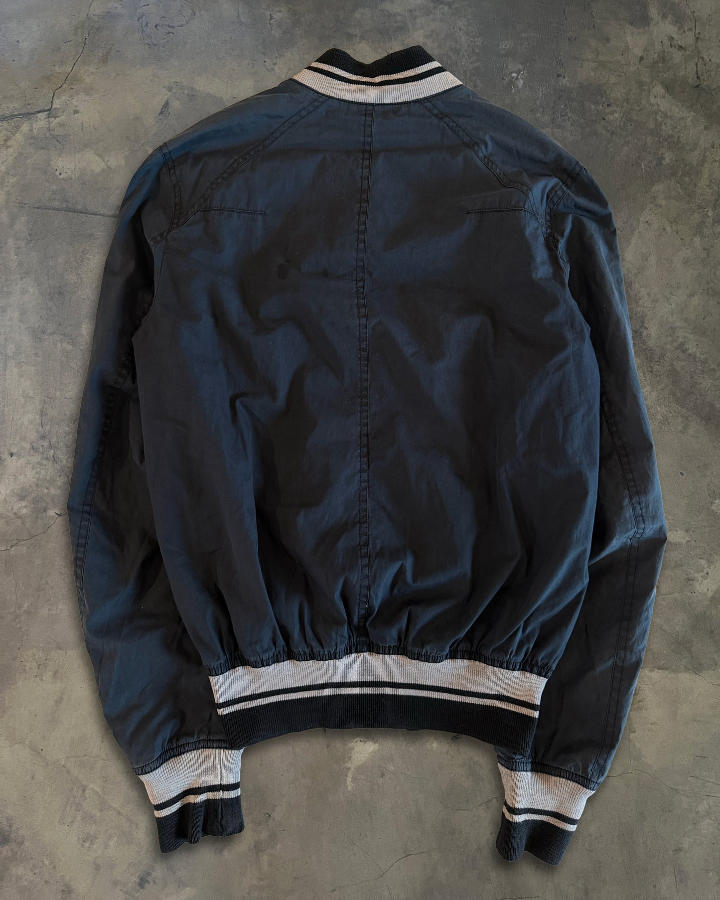 DIOR HOMME SS2010 NAVY BEE BOMBER