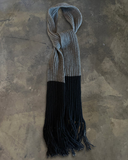 DIOR HOMME AW2006 'THESE GREY DAYS' WOOL SCARF