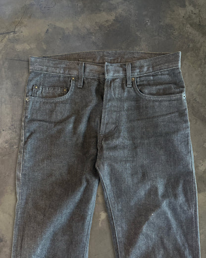 DIOR HOMME SS2006 RUNWAY GRAPHITE DENIM