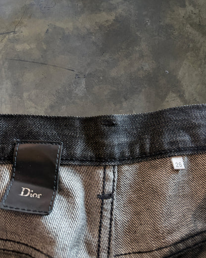 DIOR HOMME SS2006 RUNWAY GRAPHITE DENIM