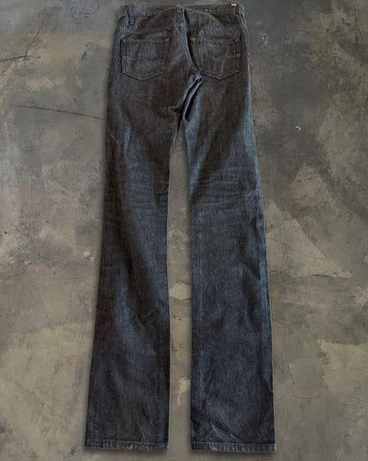 DIOR HOMME SS2006 RUNWAY GRAPHITE DENIM