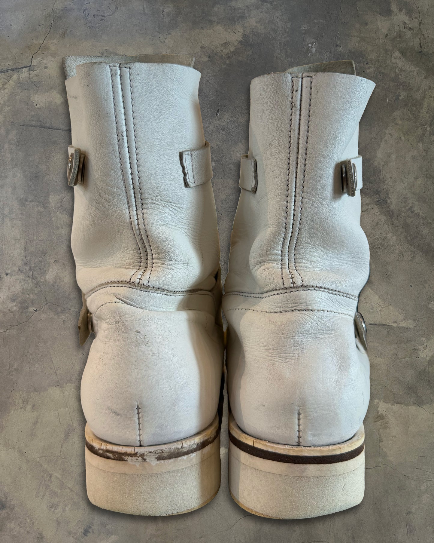 DIRK BIKKEMBERGS AW1997 STRAPPED COMBAT BOOTS