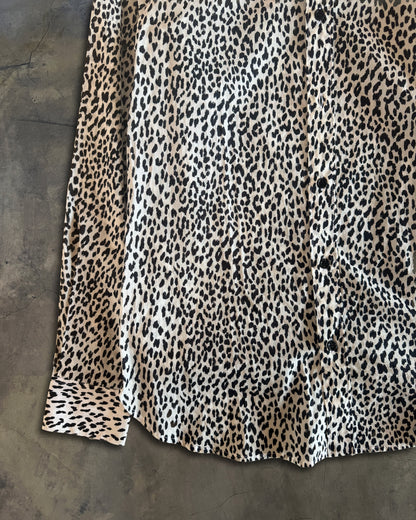 SAINT LAURENT SS2014 BABYCAT BUTTON UP