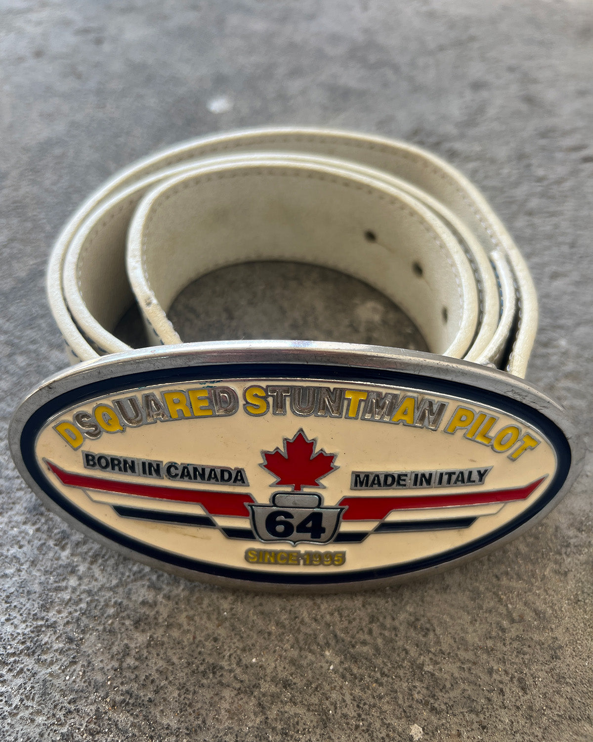 DSQUARED STUNTMAN PILOT BELT