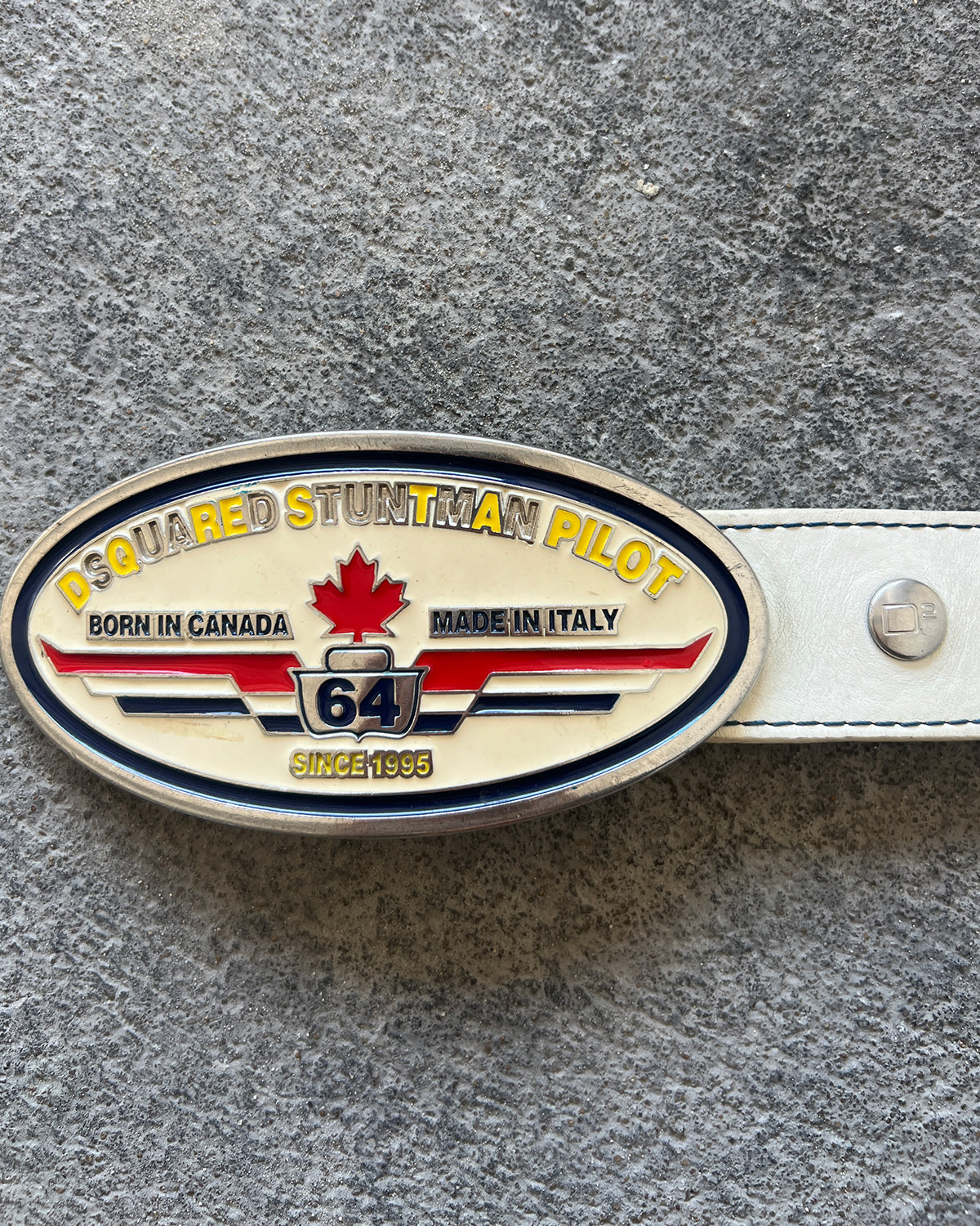 DSQUARED STUNTMAN PILOT BELT