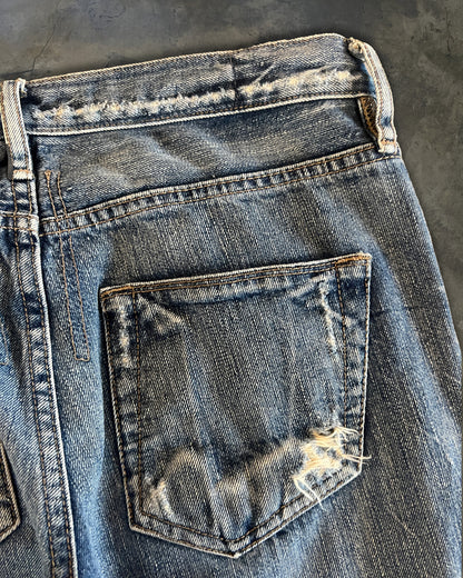 RICK OWENS DRKSHDW AW2007 " EXPLODER" DETROIT CUT DENIM