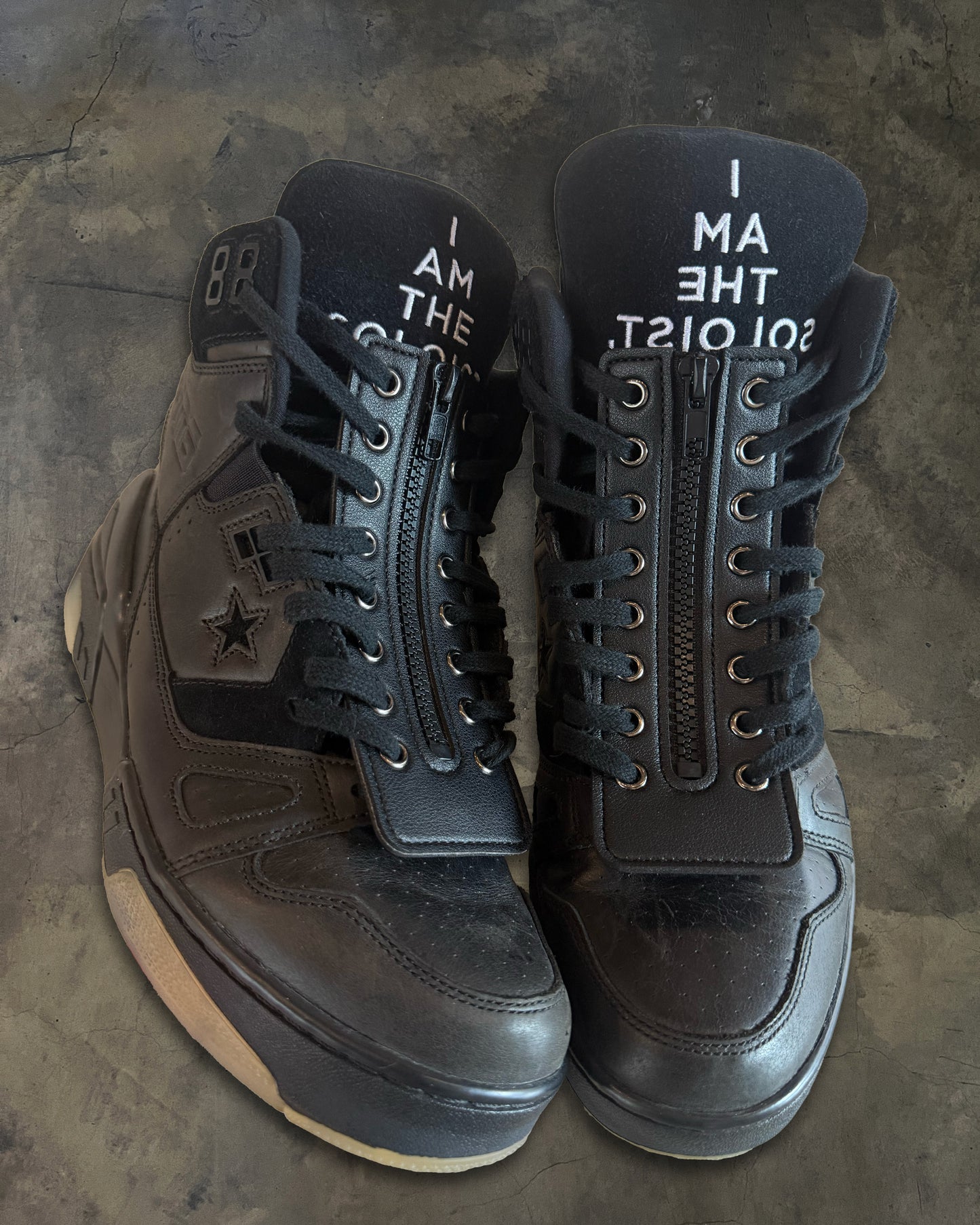 TAKAHIRO THE SOLOIST X CONVERSE HIGHTOP SNEAKERS