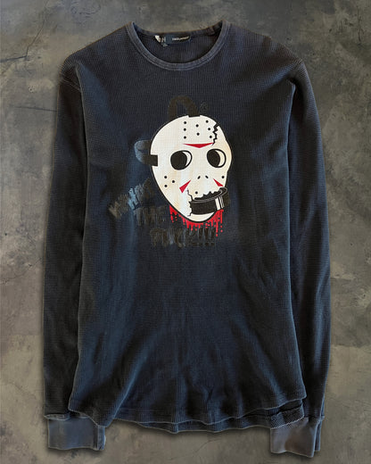 DSQUARED JASON WAFFLE KNIT LONG SLEEVE