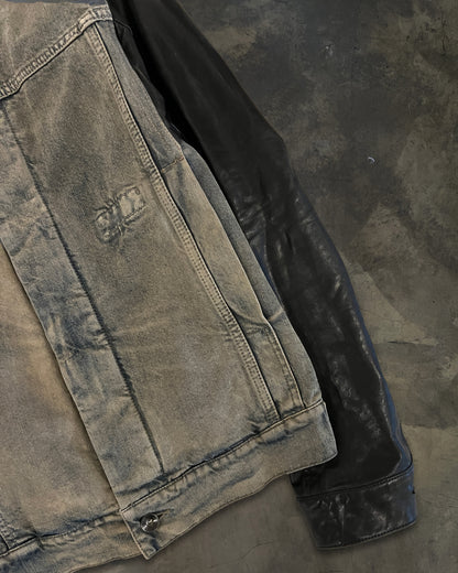 RICK OWENS FW2013 " PLINTH " DRKSHDW MINERAL SLAVE JACKET