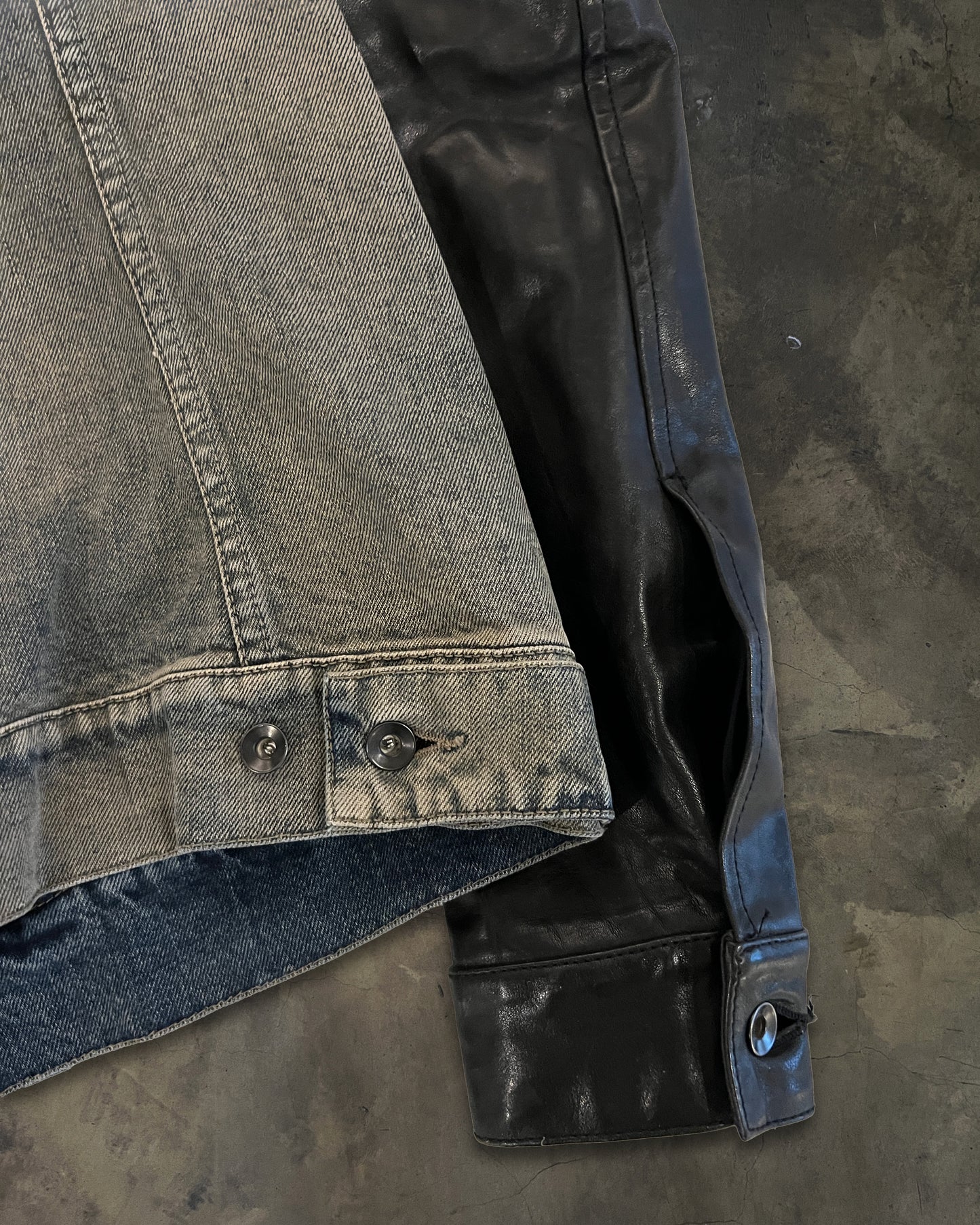 RICK OWENS FW2013 " PLINTH " DRKSHDW MINERAL SLAVE JACKET