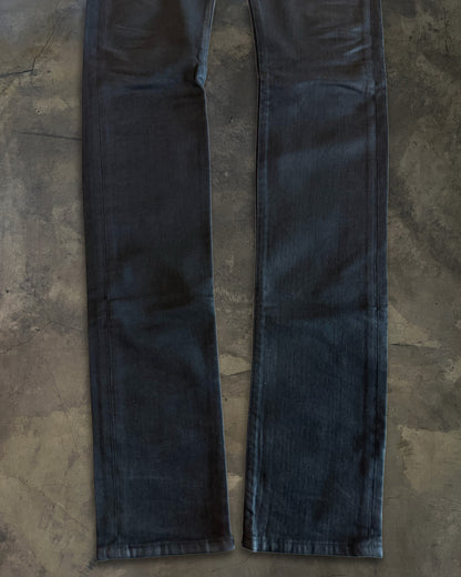 DIOR HOMME AW2008 NIGHTFALL WAXED DENIM