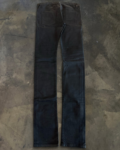 DIOR HOMME AW2008 NIGHTFALL WAXED DENIM