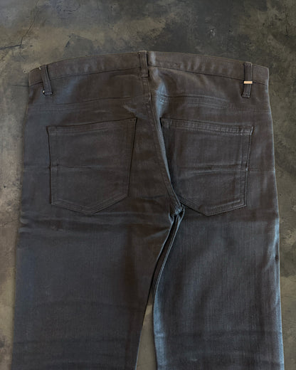DIOR HOMME AW2008 NIGHTFALL WAXED DENIM