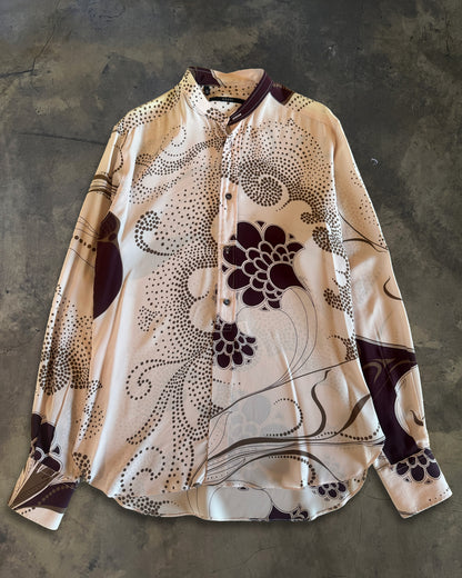 GUCCI BY TOM FORD SS1999 SILK FLORAL BUTTON UP