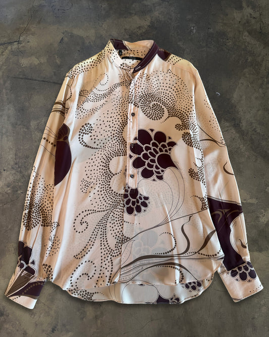 GUCCI BY TOM FORD SS1999 SILK FLORAL BUTTON UP