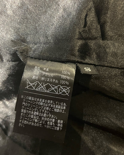 EKAM CALFSKIN LEATHER INTARSIA JACKET