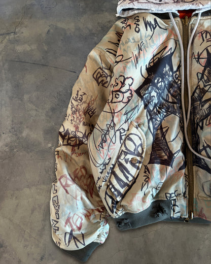MOWALOLA GRAFFITI REVERSIBLE BOMBER M