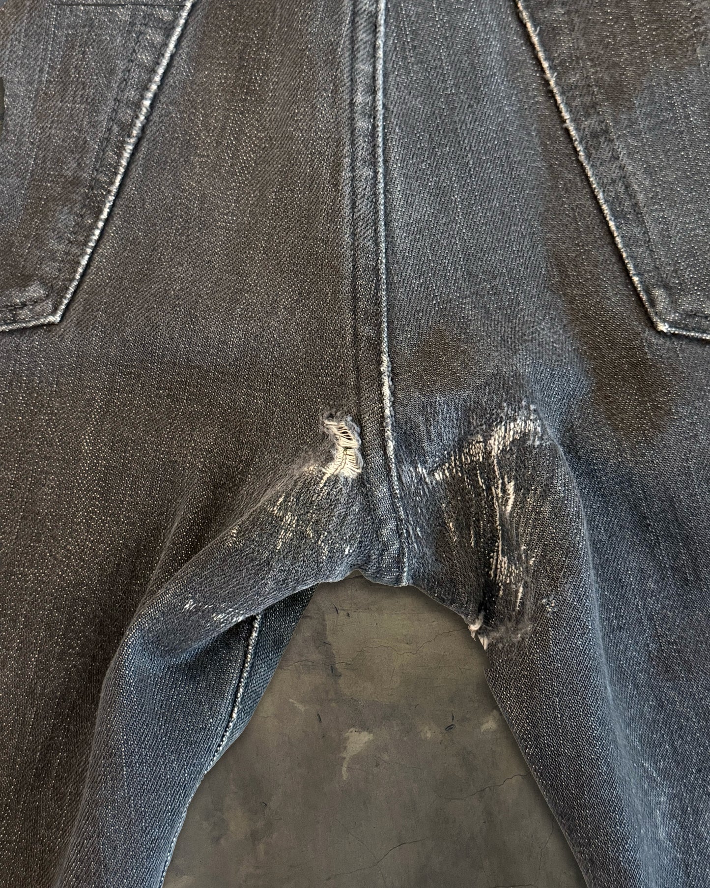 DIOR HOMME AW2007 CLAWMARK DENIM