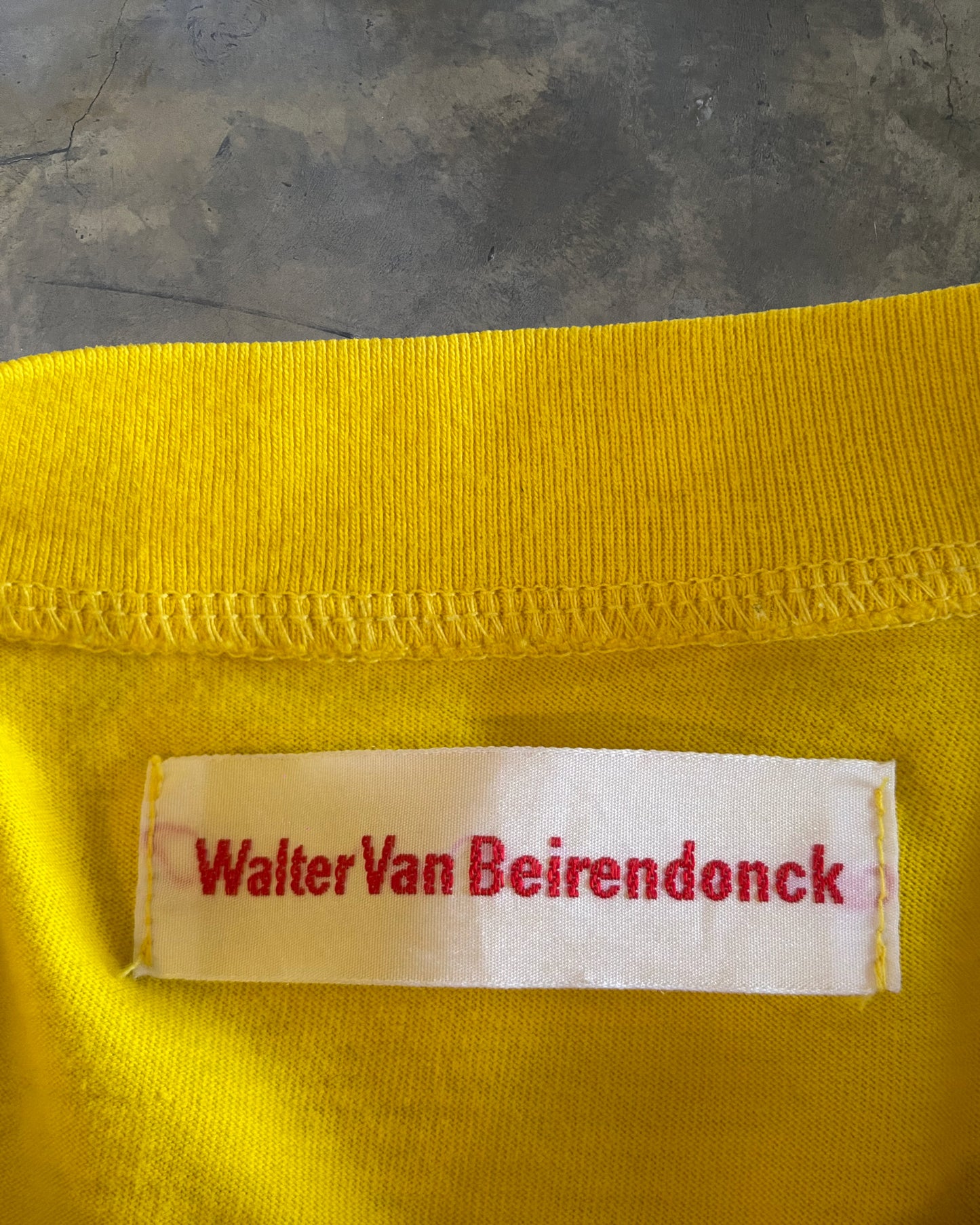 WALTER VAN BEIRENDONCK GLOWALTERADIATE LONG SLEEVE TEE
