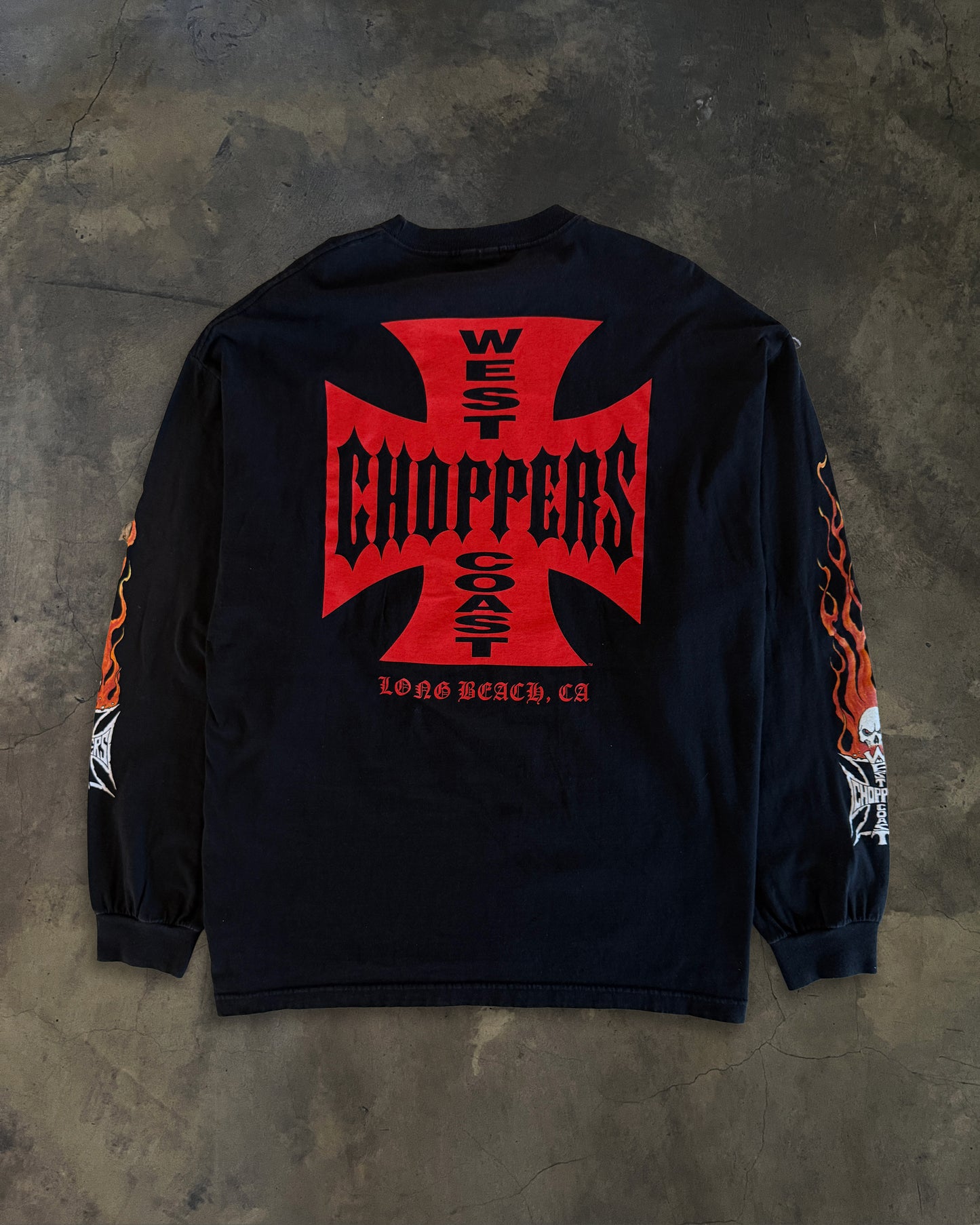 2000's BLACK WEST COAST CHOPPERS LONG SLEEVE