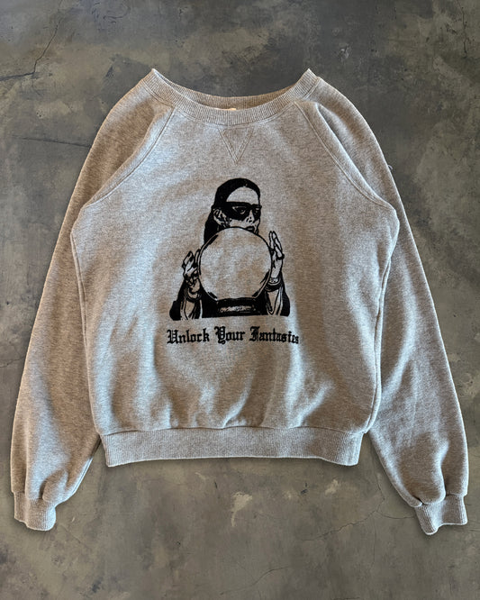 CELINE FW2019 "UNLOCK YOUR FANTASIES" RAGLAN CREWNECK