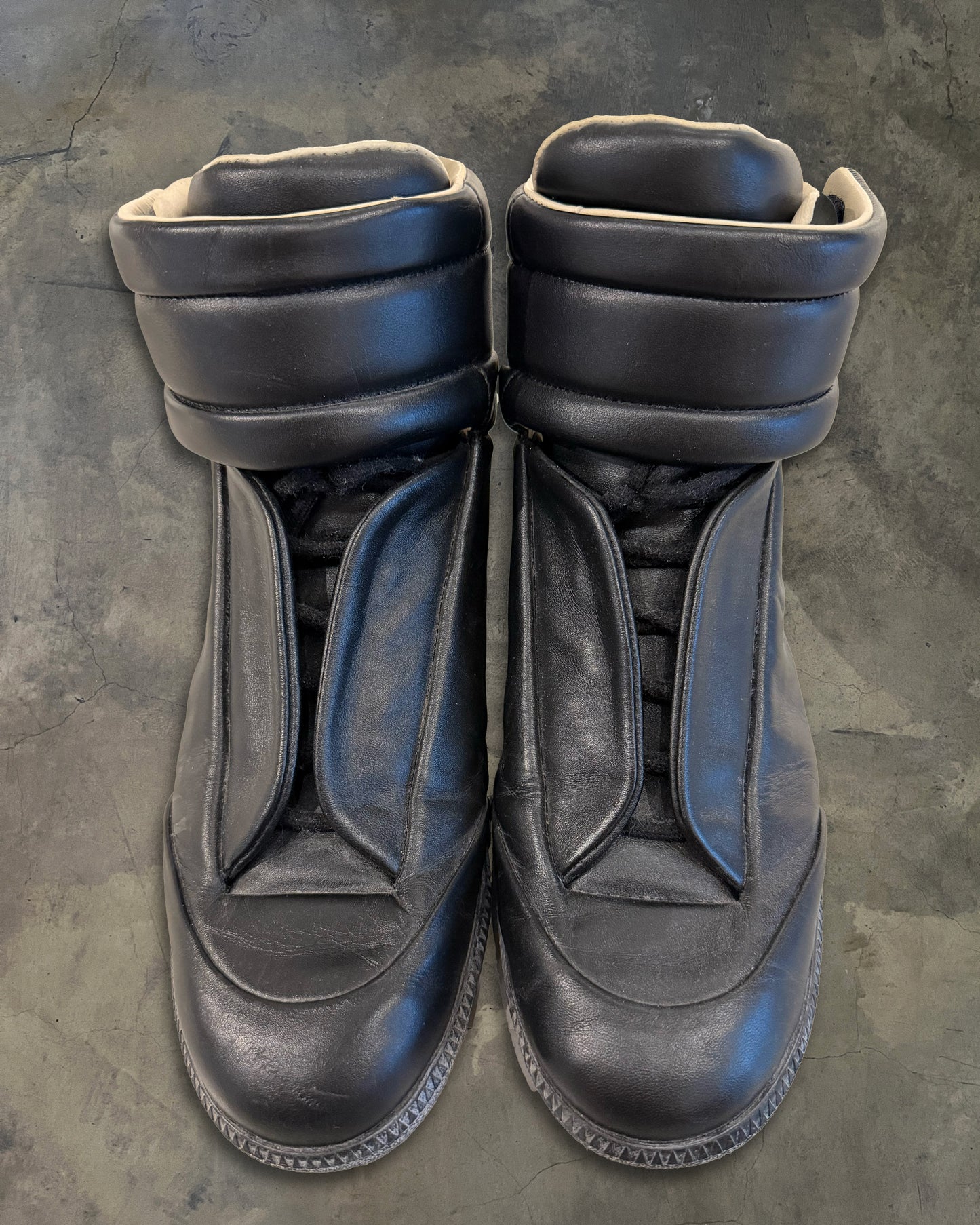 MAISON MARGIELA BLACK BIANCHETTO SOLE FUTURES