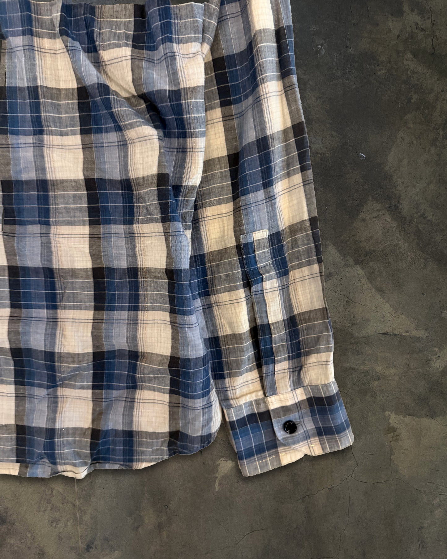 SAINT LAURENT FW2014 PLAID FLANNEL