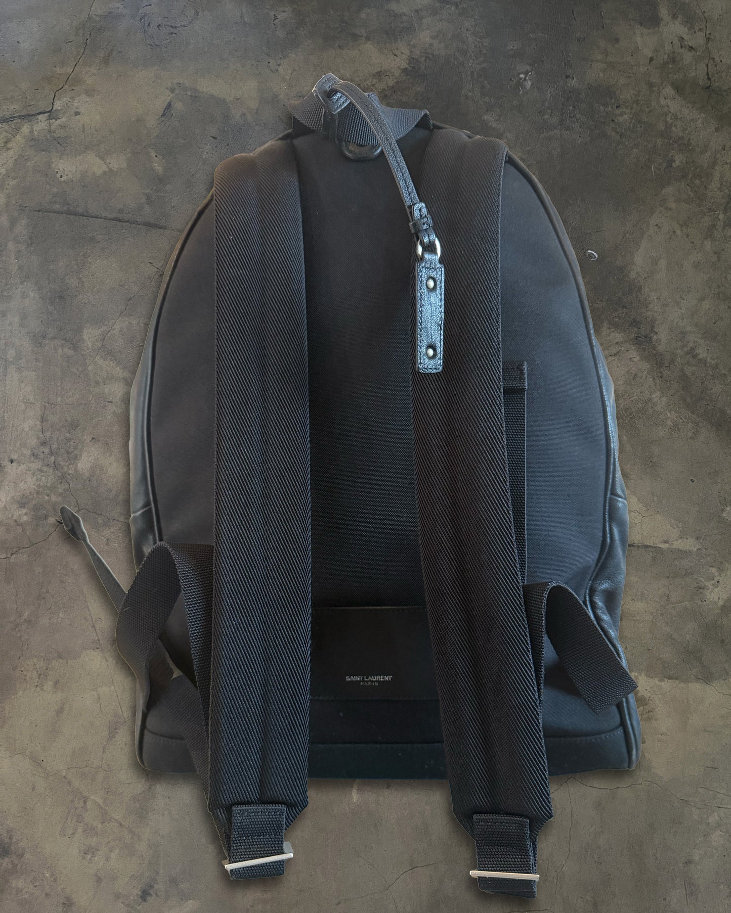 SAINT LAURENT SS2016 LEATHER FRINGE BACKPACK