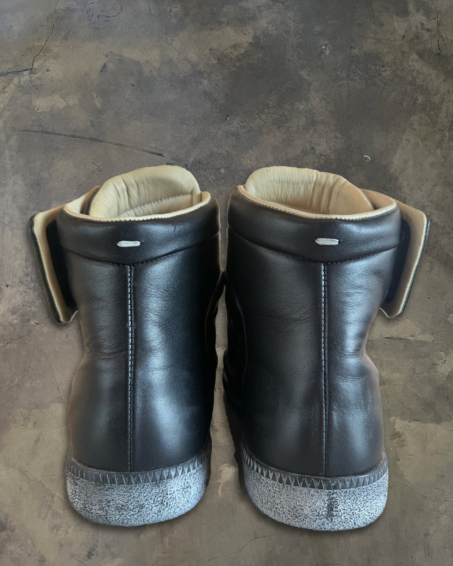 MAISON MARGIELA BLACK BIANCHETTO SOLE FUTURES