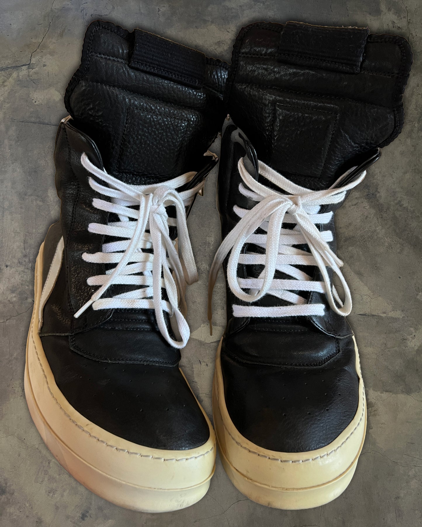 RICK OWENS SS2012 "MOUNTAIN" GEOBASKETS
