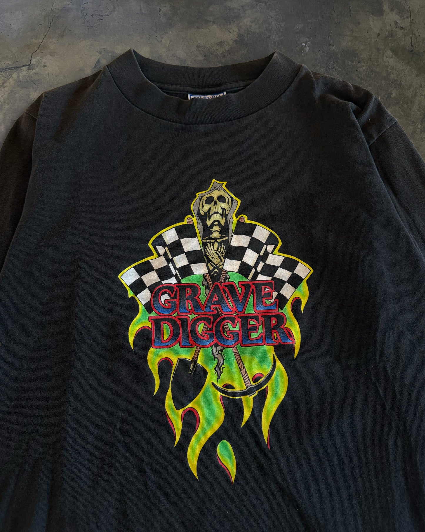1990s GRAVE DIGGER LONG SLEEVE