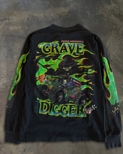 1990s GRAVE DIGGER LONG SLEEVE