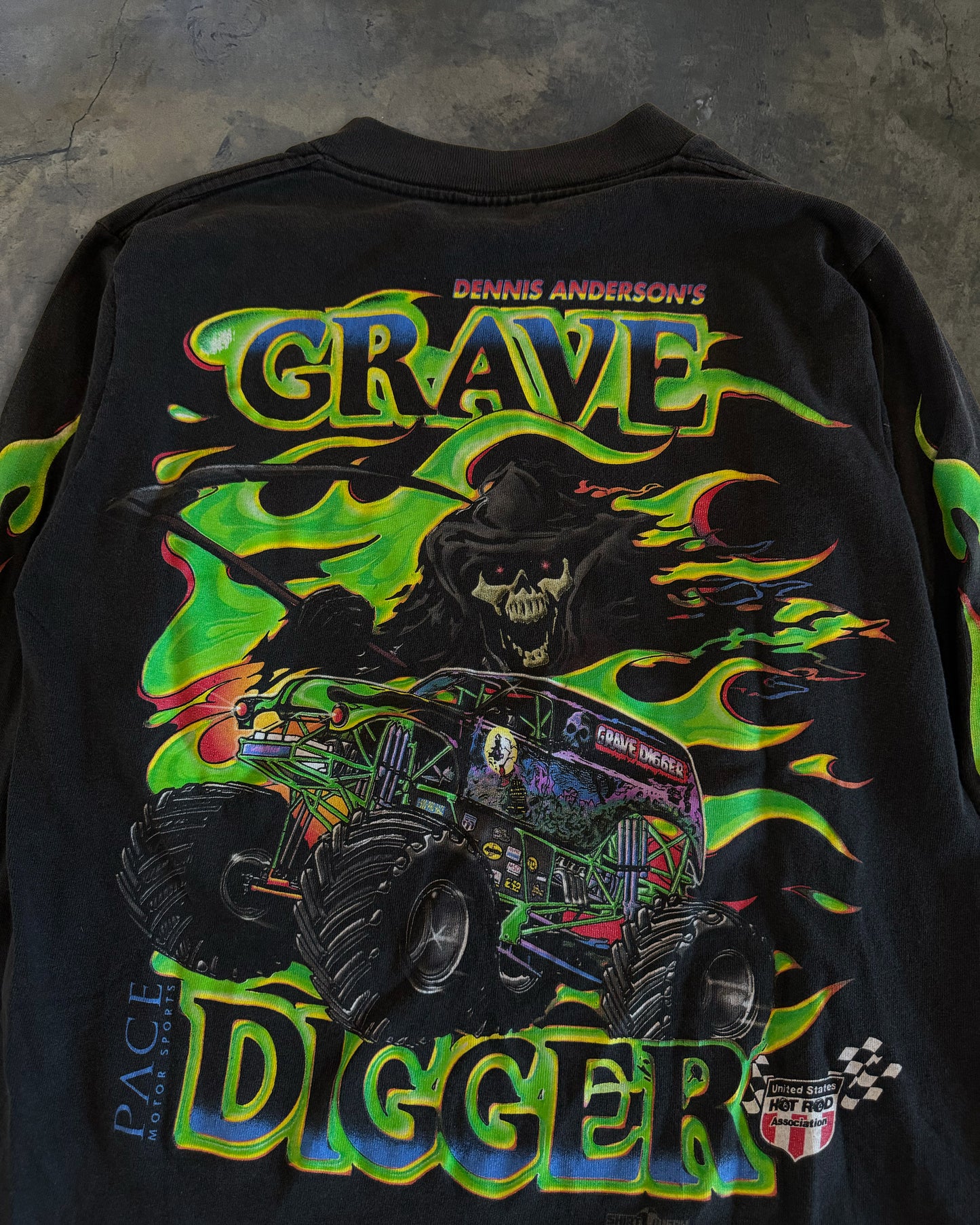 1990s GRAVE DIGGER LONG SLEEVE
