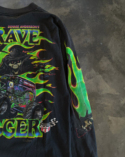 1990s GRAVE DIGGER LONG SLEEVE