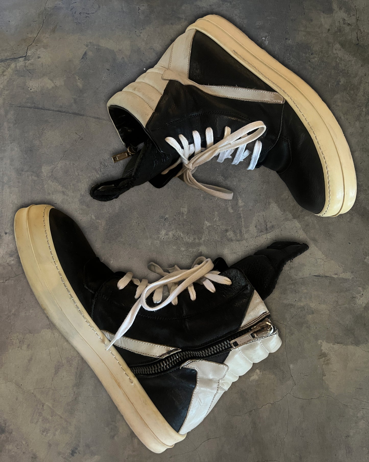 RICK OWENS SS2012 "MOUNTAIN" GEOBASKETS