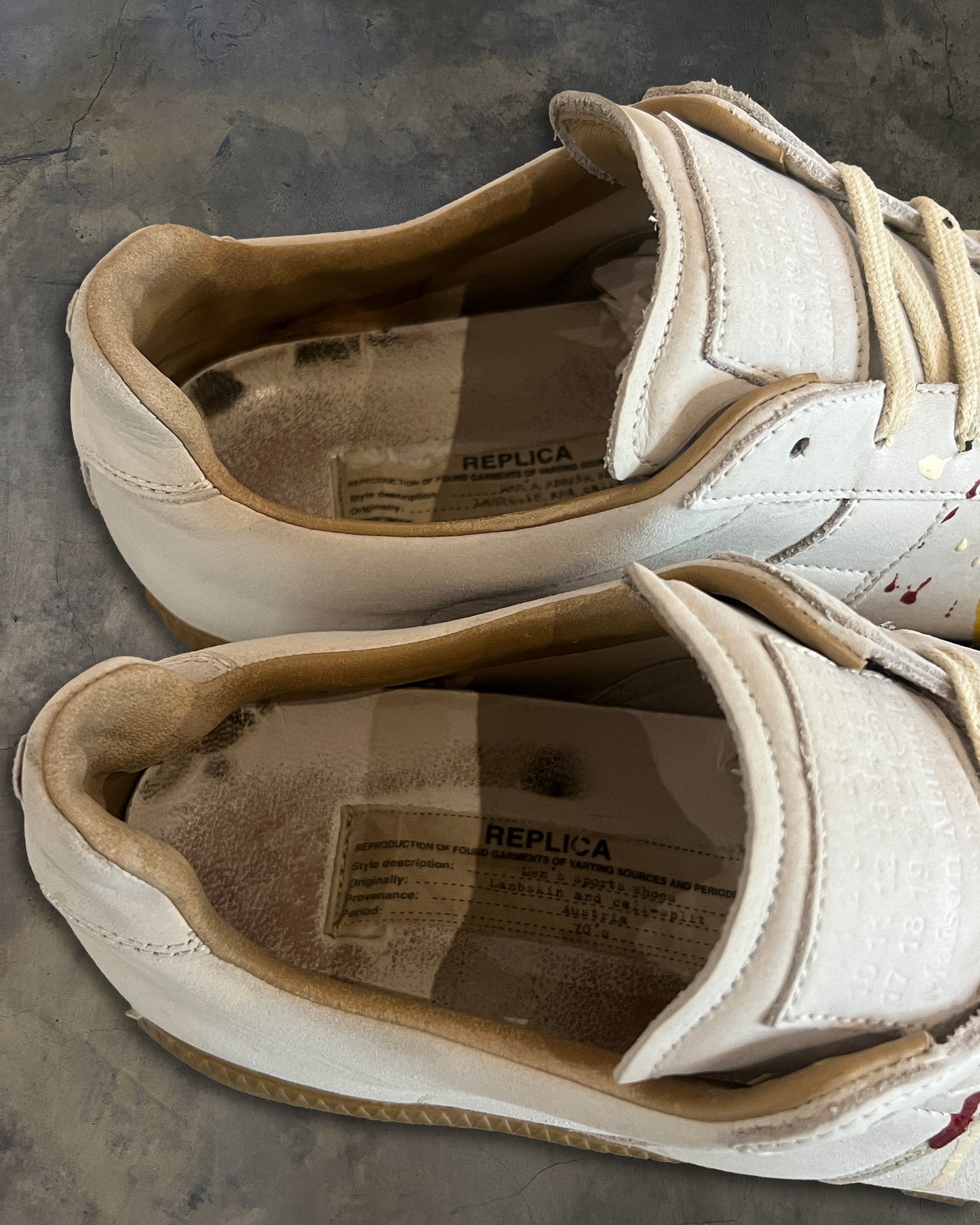 MAISON MARGIELA SPLATTER GAT 42.5