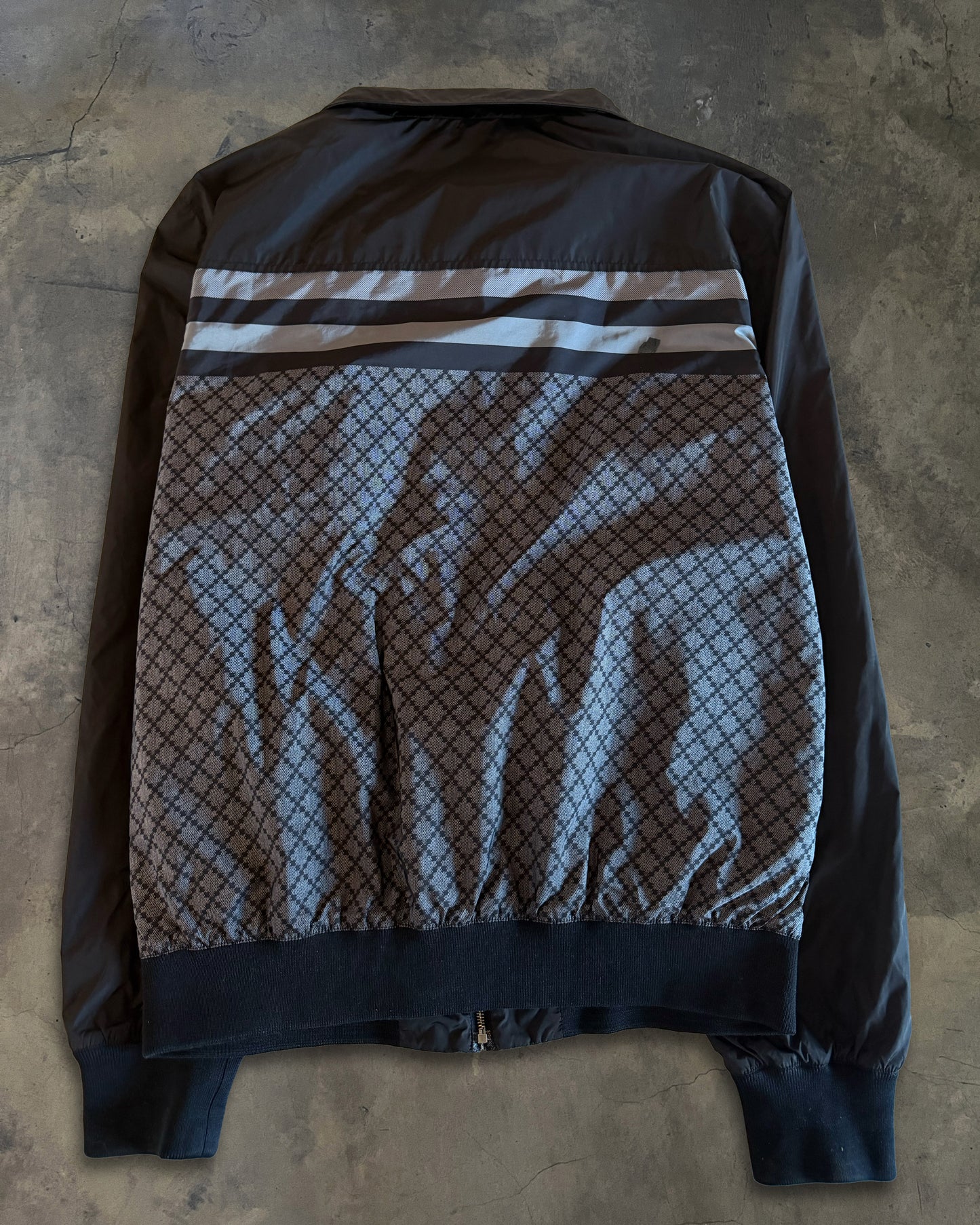 GUCCI SS2011 DIAMANTE MONOGRAM NYLON LIGHT JACKET