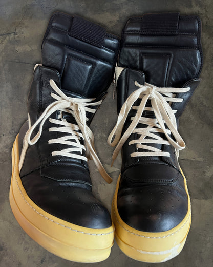 RICK OWENS FW2016 " MASTODON" GEOBASKETS