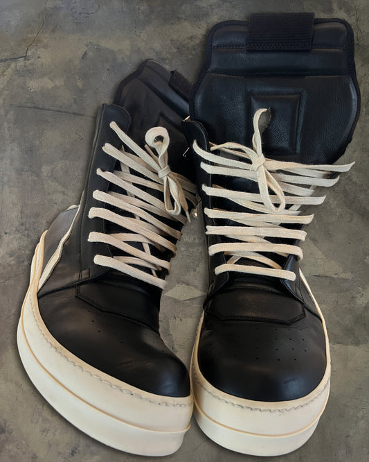 RICK OWENS FW2017 "GLITTER" GEOBASKETS