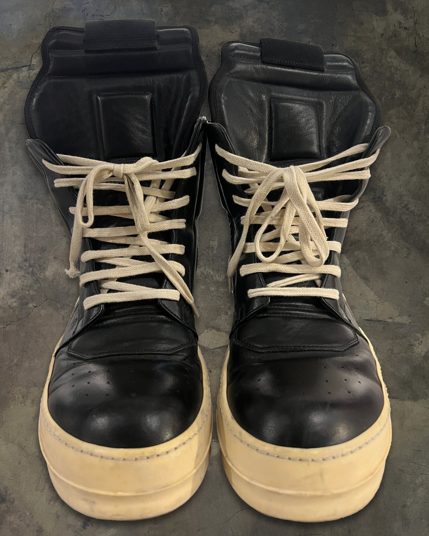 RICK OWENS FW2015 "SPHINX" GEOBASKET