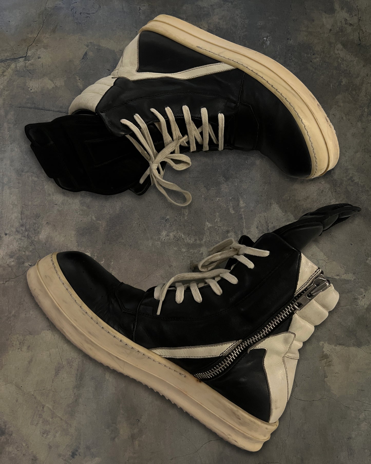 RICK OWENS FW2015 "SPHINX" GEOBASKET