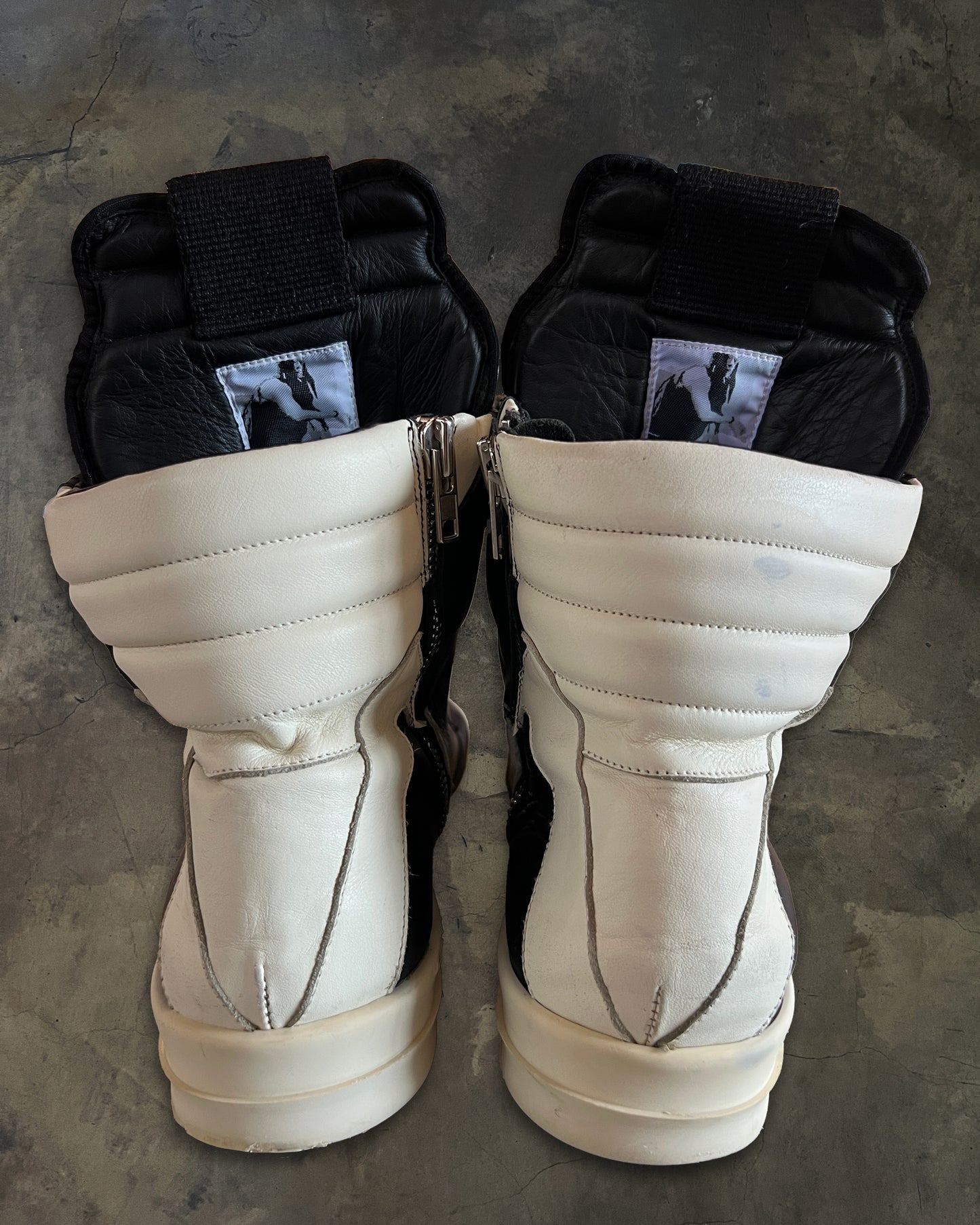 RICK OWENS PRE 2015 HIGH TONGUE GEOBASKET