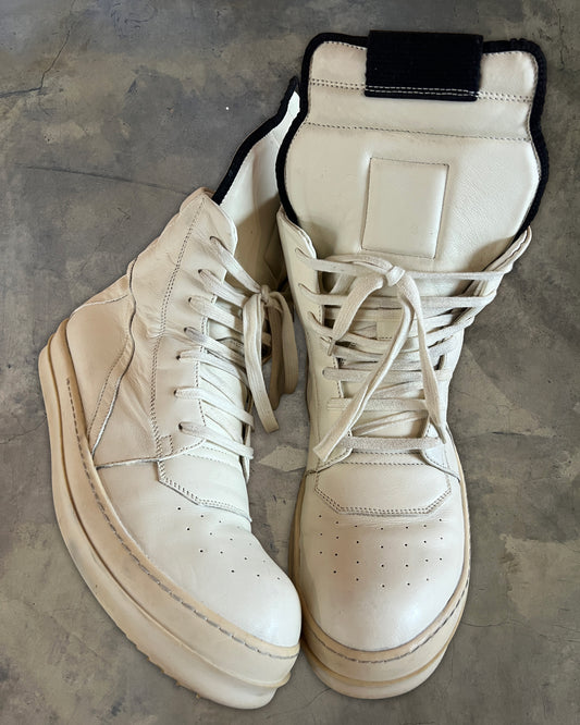 RICK OWENS MILK GEOBASKET 42