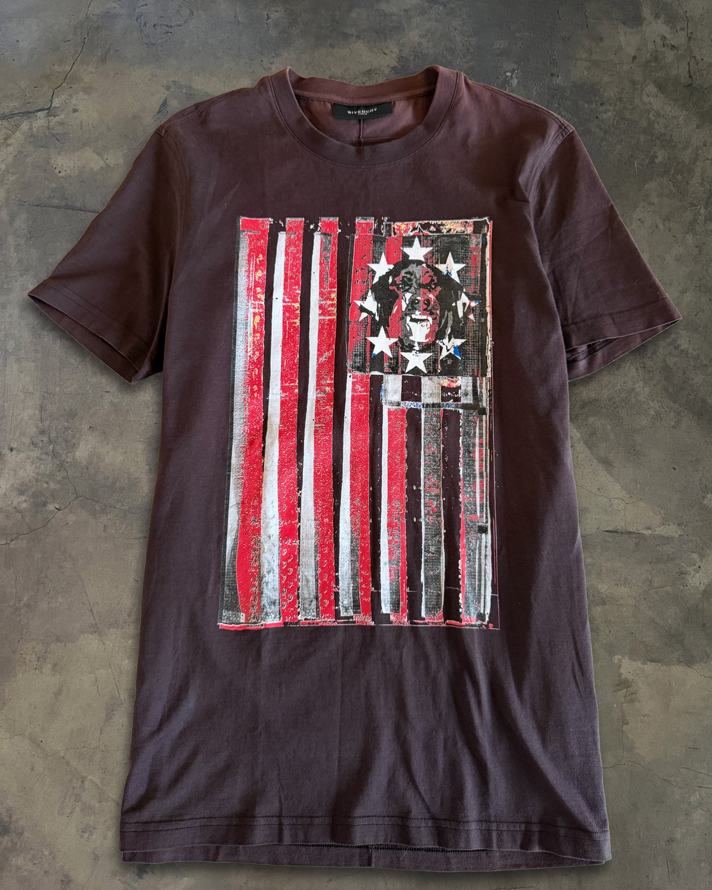 GIVENCHY SS2011 USA FLAG TEE