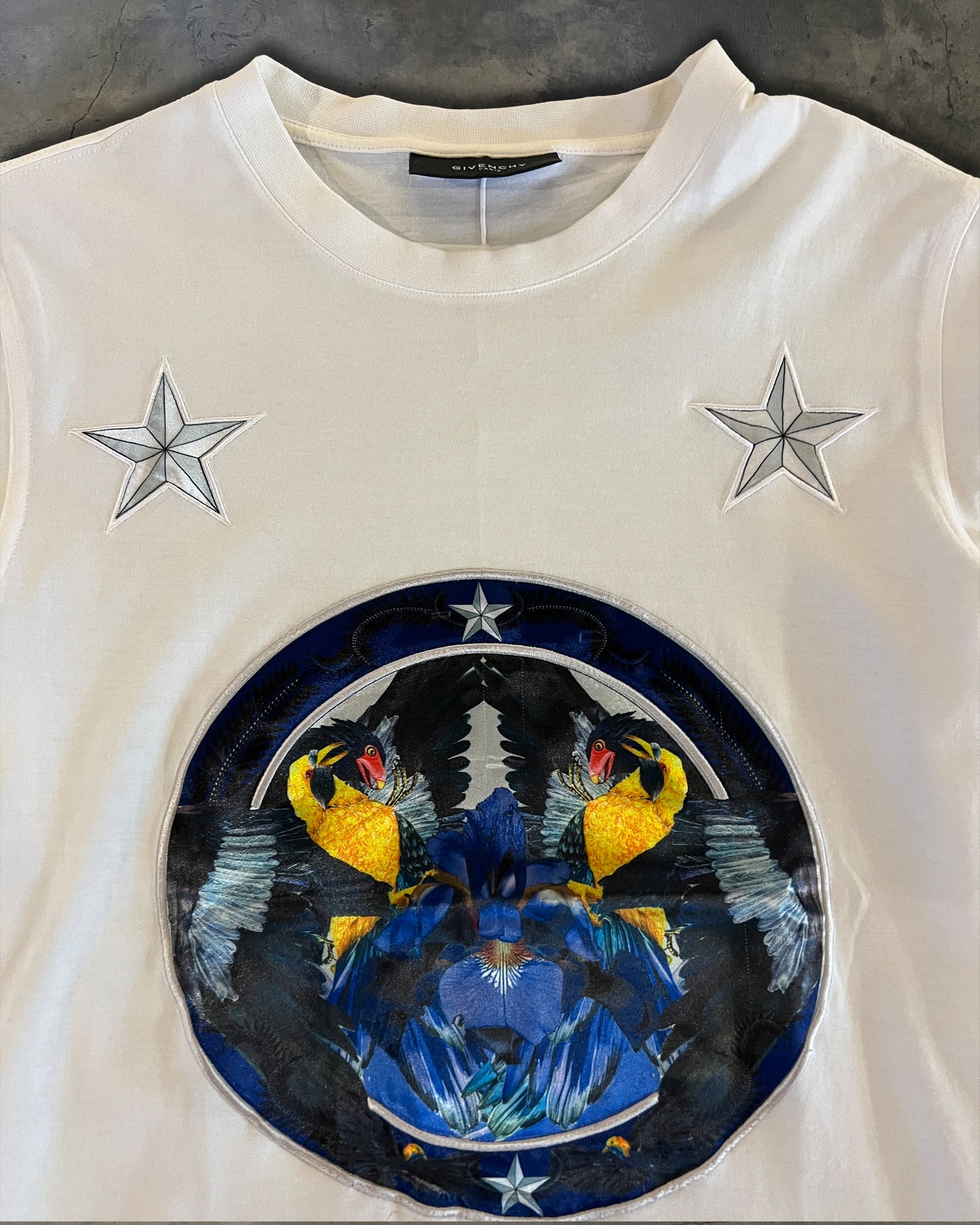 GIVENCHY SS2012 STARBIRD JESUS TEE
