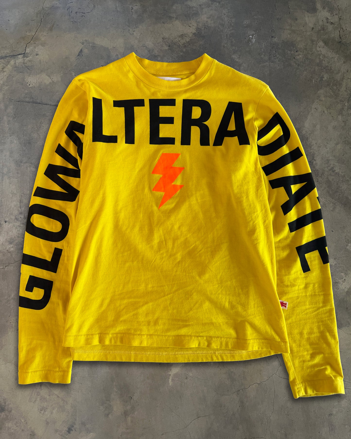 WALTER VAN BEIRENDONCK GLOWALTERADIATE LONG SLEEVE TEE