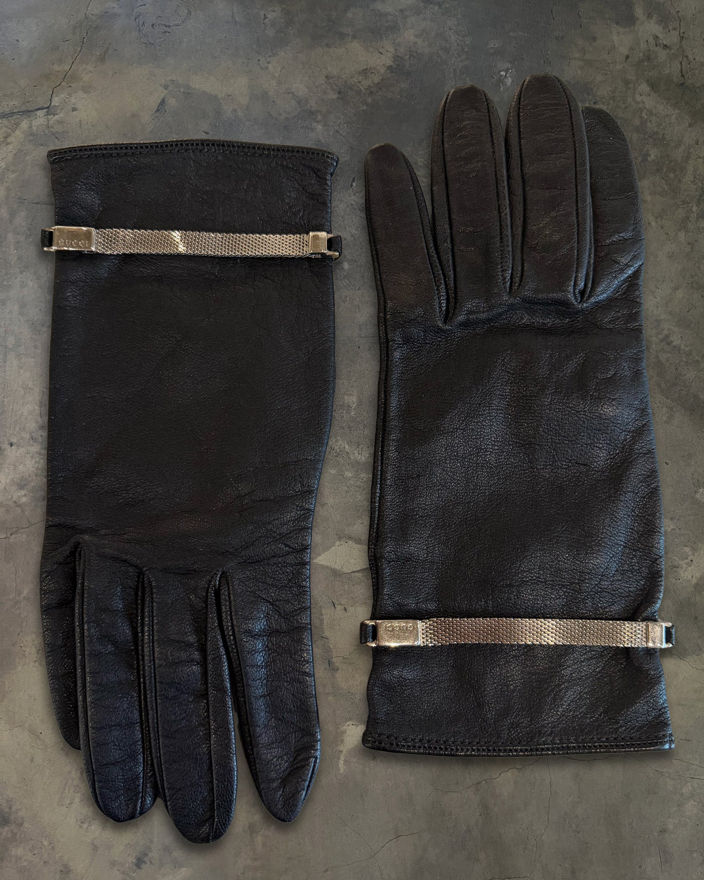 GUCCI BY TOM FORD AW1996 METAL MESH GLOVE